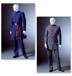 4745 BUTTERICK MR CIVIL WAR FIT COAT/ FROCK LENGTHS, TROUSERS PATTERN S-XXXL